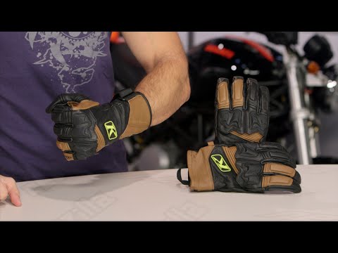 klim adventure gtx short gloves review