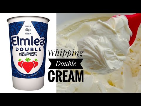Easy whip cream | How to make whip cream from double cream | Secret to stabilise whip cream