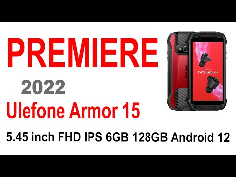 World Premiere - Ulefone Armor 15 Rugged Smartphone 6GB 128GB Helio G35  (link in the description)