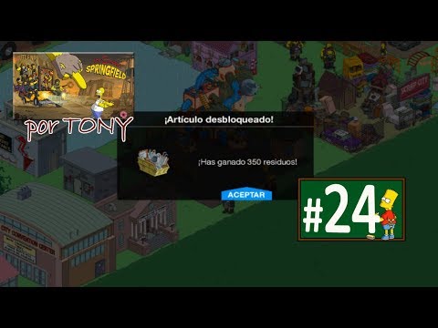 Los Simpson Springfield "Bart Royale, Cap. 24 - 350 Residuos" por Tony