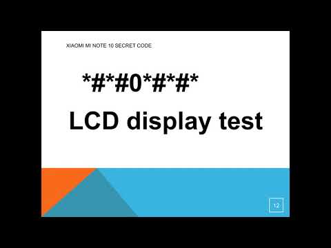 Xiaomi Mi Note 10 SECRET CODE part 2