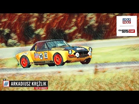 Arkadiusz Krężlik - Fiat 124 Abarth  -  2 runda Classicauto Cup 2022