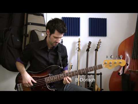 Har0103 - Kirchentonleitern #2 (Dorisch) - German Bass Lesson Tutorial