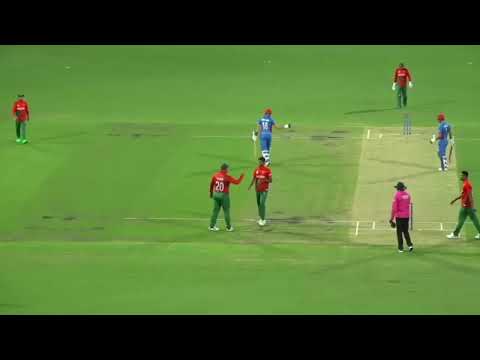 Hasan Mahmud got wicket - Ibrahim Zadran - Afghanistan v Bangladesh ICC T20WC 2022  #T20WorldCup