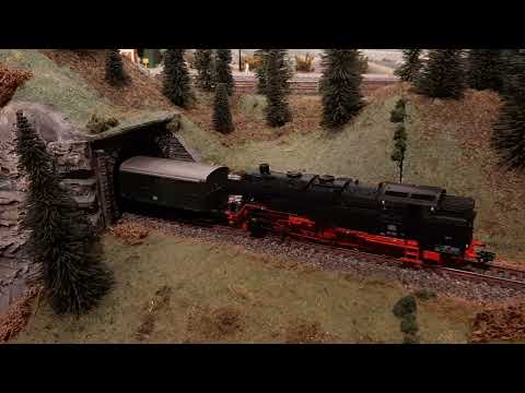 85er unterwegs mit Personenzug