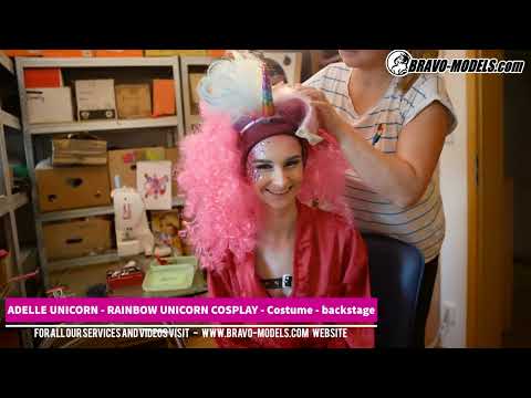Thumbnail for Adelle Unicorn - Cosplay - Duhový jednorožec ze zákulisí by Adelle