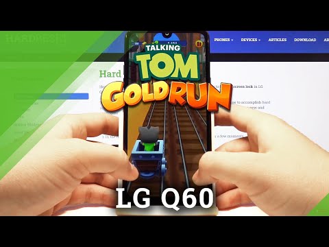 Talking Tom Gold on LG Q60 - Gaming Quality Test