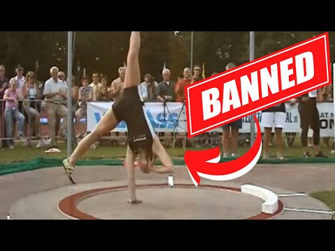 THE CARTWHEEL - Banned Shot Put Technique!