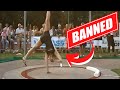 THE CARTWHEEL Banned Shot Put Technique