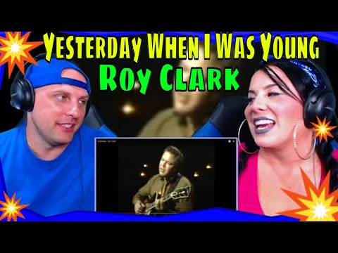 First Time Hearing Yesterday When I Was Young - Roy Clark | THE WOLF HUNTERZ REACTIONS