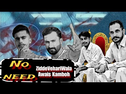 NO NEED (Official Visuals) Zidde Vehari Wala ft Awais Kamboh | Latest Punjabi Song 2026