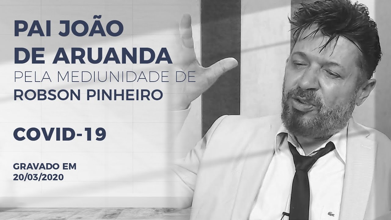 O pai-velho João Cobú, espírito que foi escravo, fala sobre os desafios envolvendo o coronavírus