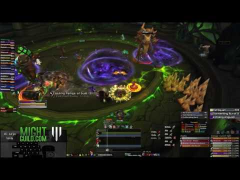 Might - Tomb of Sargeras - Mythic Demonic Inquisition || Marksmanship Hunter PoV