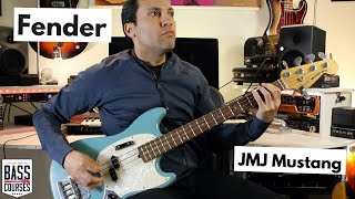 Video thumbnail for Fender JMJ Road Worn Mustang Bass (Justin Meldal-Johnsen) - Fingers/Plectrum/Slap/Effects by Dan Hawkins Bass Lessons