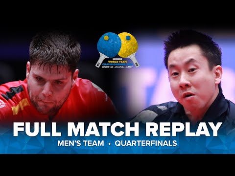 FULL MATCH | OVTCHAROV Dimitrij (GER) vs TSUBOI Gustavo (BRA) | MT QF | #ITTFWorlds2018