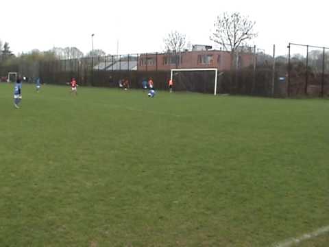 Oefenwedstrijd Kampong JO11-1 -DOVO JO11-1 11 vs 11 1e helft.