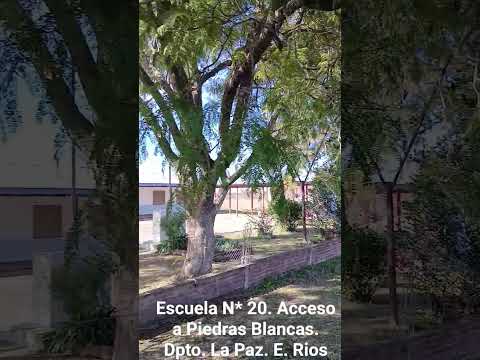 Escuela N* 20. Clorinda de Sánchez. Acceso a Piedras Blancas. Dpto. La Paz. E. Rios