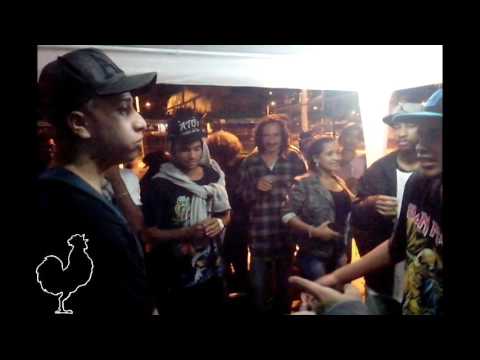ESQUIZO x RHYAN (((1ª Fase)))  Batilha no Gogó Edição 08