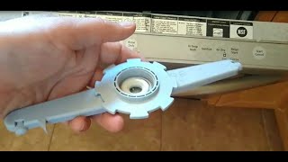 Frigidaire Dishwasher: How To Fix Upper Spray Arm Parts 1544681 DIY