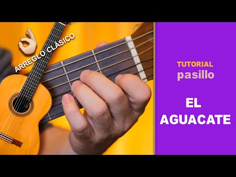 EL AGUACATE PASILLO TUTORIAL EN GUITARRA (the avocado GUITAR TUTORIAL)