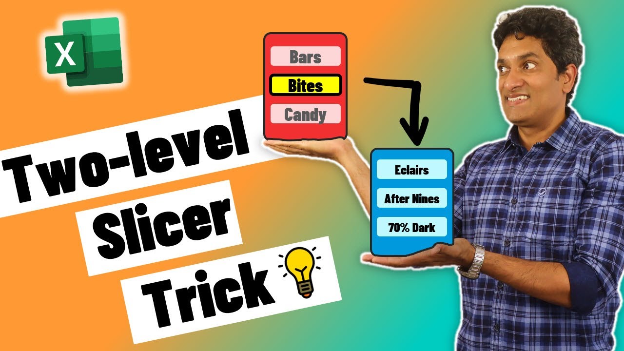 Impressive Excel Dashboards with Two-Level Slicer Trick
