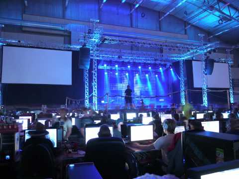 Dreamhack 2010 Opening -- Timelapse