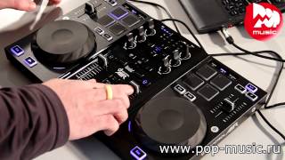 Video thumbnail for DJ-МИКШЕРНЫЙ ПУЛЬТ HERCULES DJ CONTROL AIR by PopMusicRu