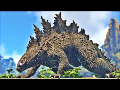 ME PREPARANDO PRA DOMAR O 1° GODZILLA! - ARK DINOSSAUROS