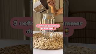 Download lagu 3 super easy summer drink recipes 🍋🫚 #drinkrecipes#easyrecipe#jessicatull mp3