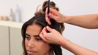 Messy Bun Made Easy | Voluminous, Shiny Updo Using Keune Style Products