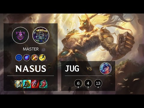 Nasus Jungle vs Nunu & Willump - EUW Master Patch 10.24
