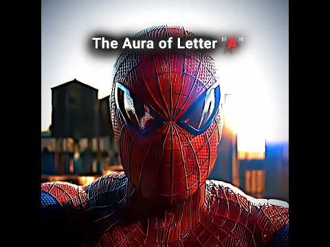 The Aura of Letter " A " ☠️🔥|#lettera #shorts