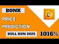Bonk Top Meme Coin To Buy Now | Bonk Coin Price Prediction For This bull Run 2025