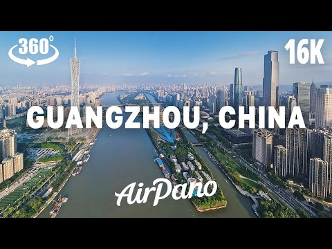 Guangzhou City, China. 16K 360° video