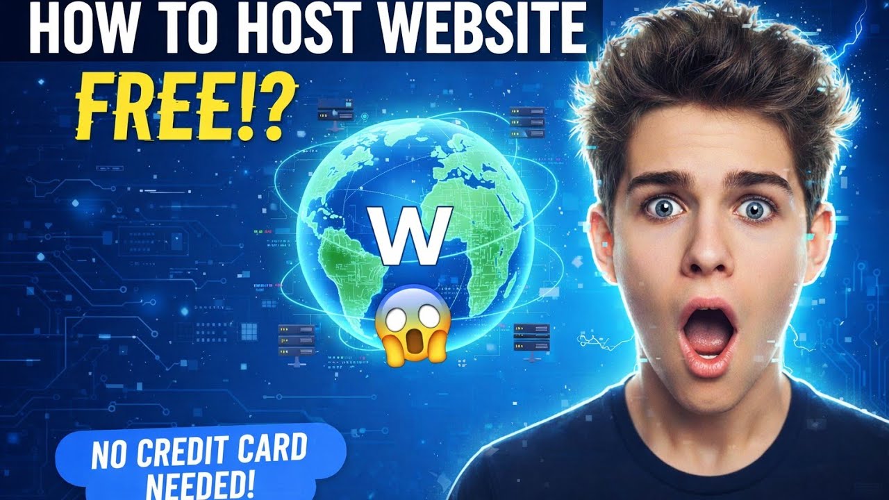 How to Host ANY Website for FREE (0$ Forever!)|| Yash code with ai 