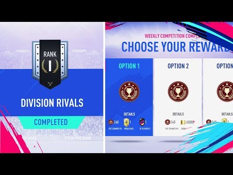 FIFA 19 RANK 1 DIVISION RIVALS REWARDS!! WE PACKED A SICK WALKOUT!
