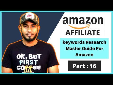 Keyword research For Amazon Affiliate Marketing Ultimate Keyword Research and Keyword Type