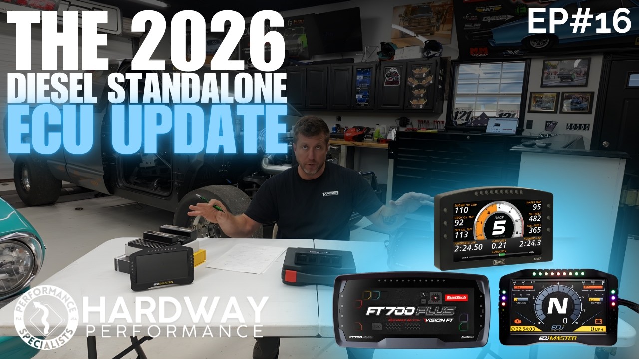 The 2026 Diesel Standalone ECU Update | MoTec, ECUMaster, & FuelTech | Working The Hardway | EP #16