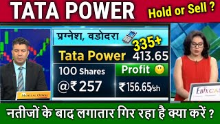 TATA POWER share latest news,hold or sell ?  analysis,target tomarrow,tata power share news today