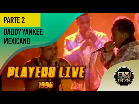 Playero Live Rap Concert | 1996 | (Parte 2) Daddy Yankee | Mexicano
