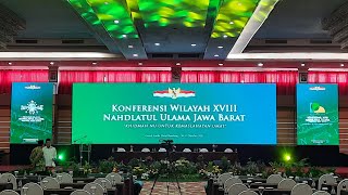 Highlight Konferwil XVIII PWNU Jawa Barat