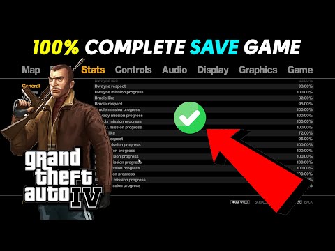 100% COMPLETE SAVE GAME IN GTA 4 | EVERYTHING UNLOCKED | GTA 4 MODS | HINDI/URDU
