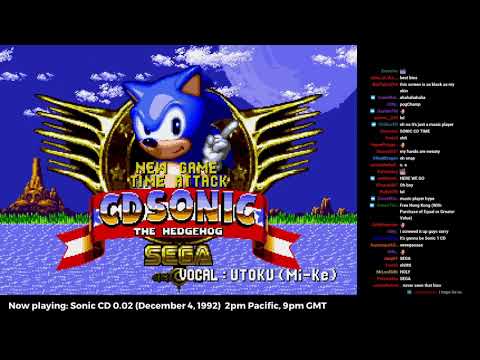 Sonic Month 2019 Stream with the VC dubbed in - Part #1 - Sonic CD