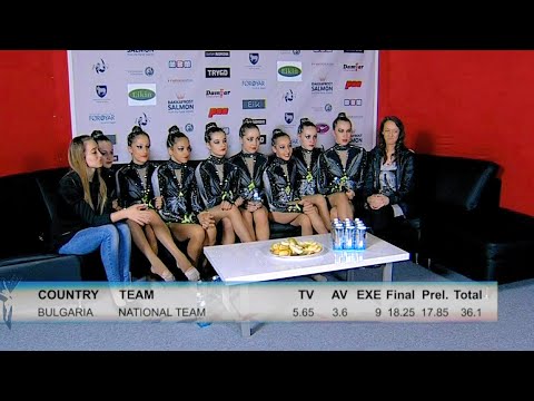 NATIONAL TEAM (BUL) 🥉💗 AGG JUNIOR CHAMPIONSHIPS 2015 TÓRSHAVN | FINAL - 18,25