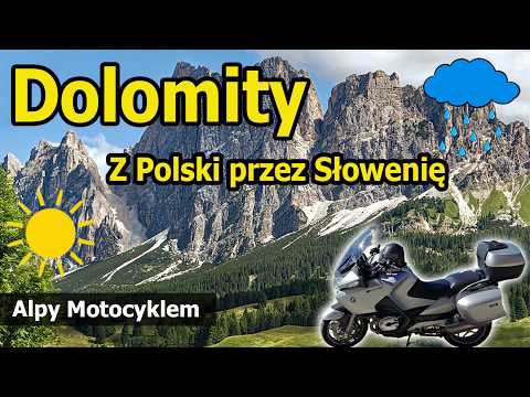 The Alps by Motorcycle - I'm off on a 13-day journey! The Italian Dolomites, via Slovenia.