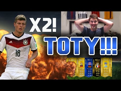 FIFA 15 | I PACKED KROOS TWICE! D: 1 MILLION COIN TOTY PACK OPENING! GK & Defenders!