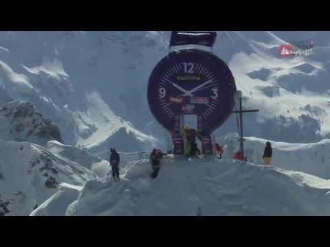 Run Felix Wiemers 3rd place - Fieberbrunn Kitzbüheler Alpen - Swatch Freeride World Tour 2016