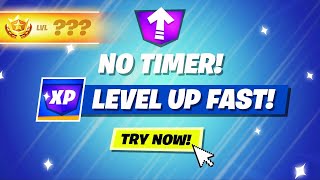 *NO TIMER* Fortnite XP MAP How To LEVEL UP FAST in CHAPTER 6 SEASON 3! (MUST TRY GUYS!)