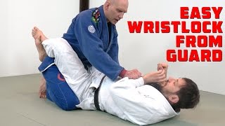 An Easy Wristlock from the Guard