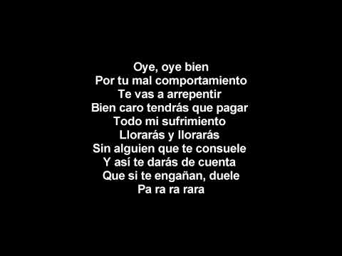 Oscar D'León - Llorarás (Letra)